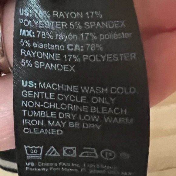 Chico’s Black and White Sweater EUC - Picture 5 of 5